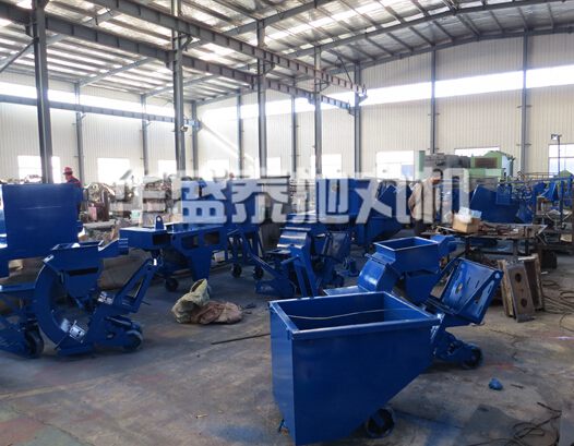 路面拋丸機生產現場