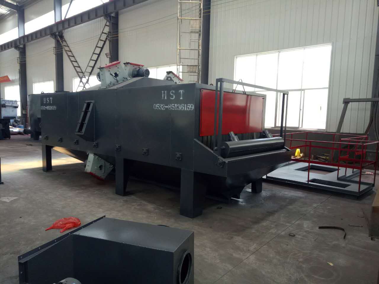 發往河南通過式履帶拋丸機