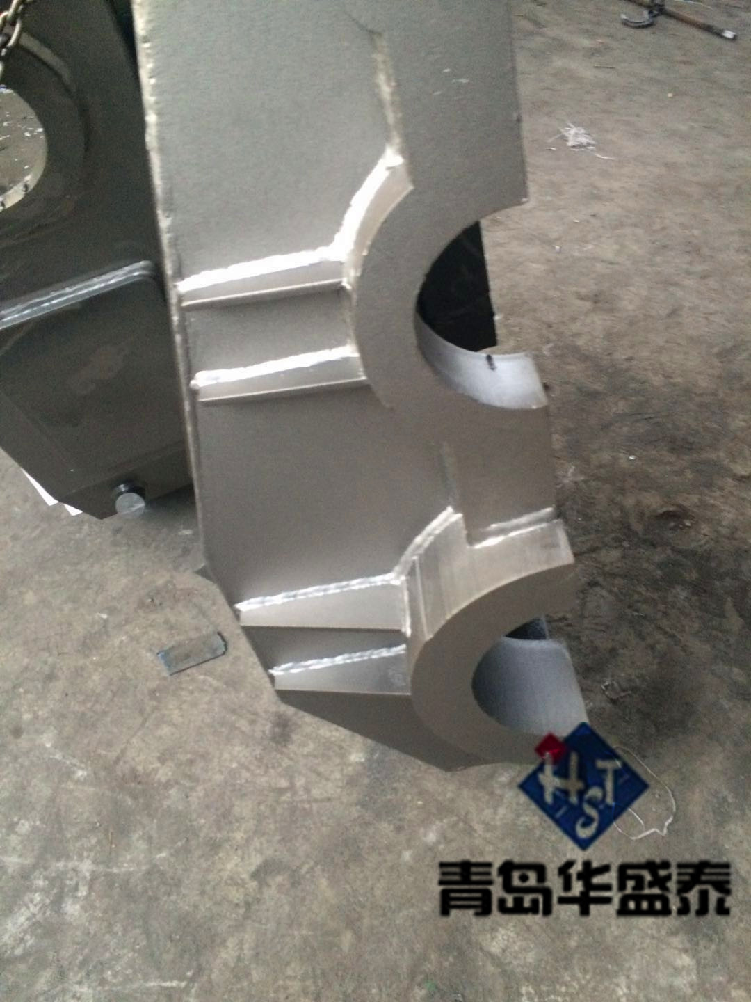 2018年發往江蘇泰州3720吊鉤式拋丸機調試完畢