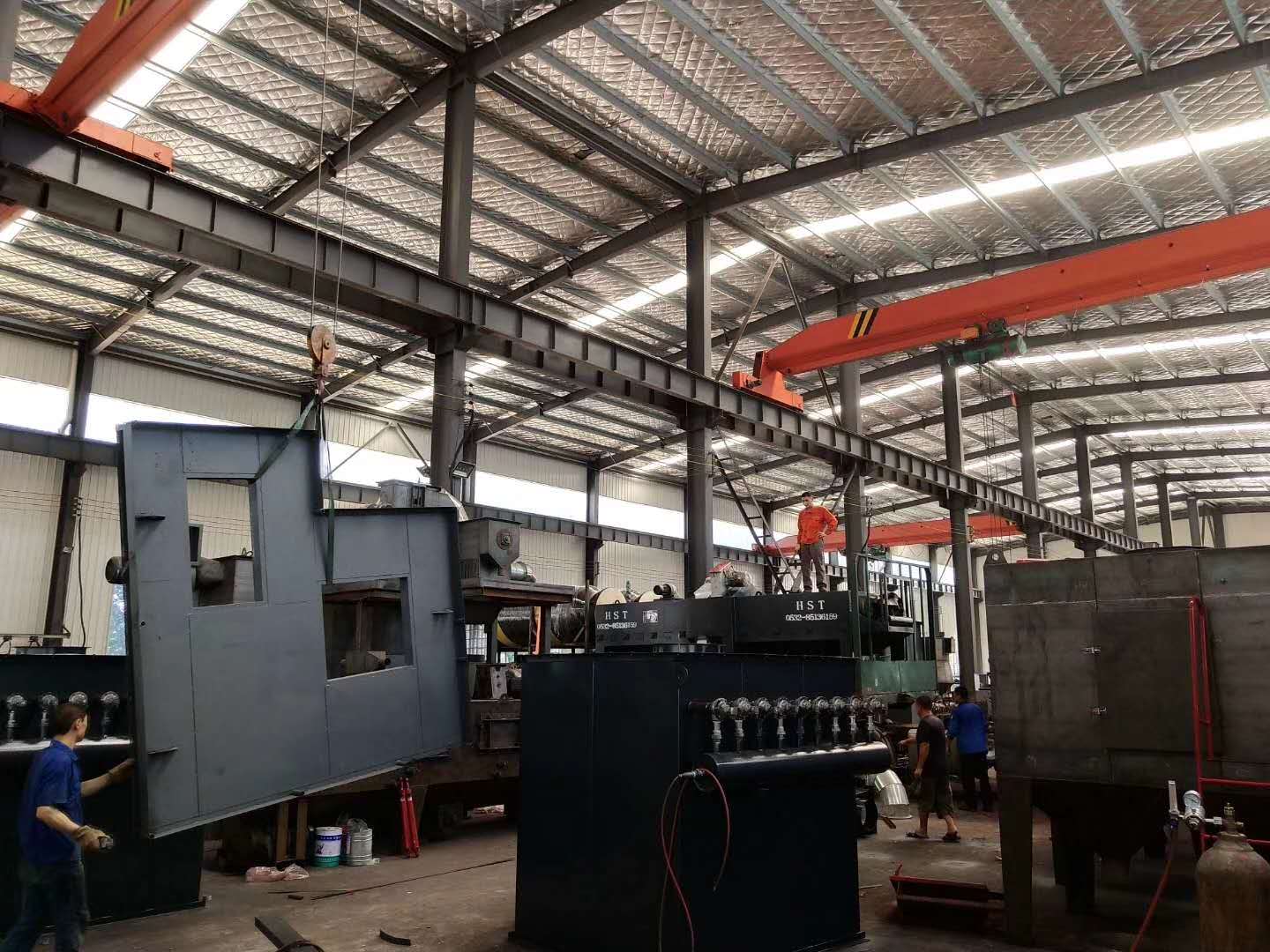 q6910通過式拋丸機發往江門