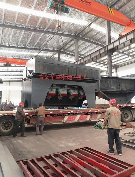 6945輥道式拋丸機發往重慶