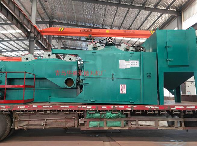 雙吊鉤拋丸機一臺3710一臺377發往內蒙古包頭2019年