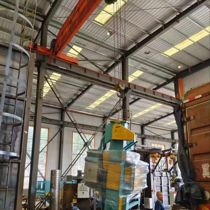 護欄清掃機_砂輪機防護網_護欄網打砂清理機