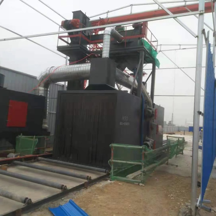 滾筒打砂除銹機_滾筒洗砂機結構圖_滾筒洗砂機器