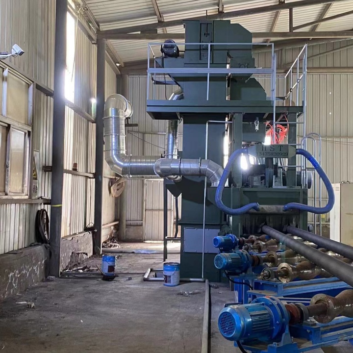 沙子除銹機(jī)_除銹打砂機(jī)設(shè)備_課桌椅打砂除銹機(jī)